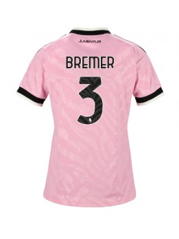Juventus Gleison Bremer #3 Replika Borta Kläder Dam 2026-27 Kortärmad Juventus Gleison Bremer #3 Replika Borta Kläder Dam 2026-27 Kortärmad
